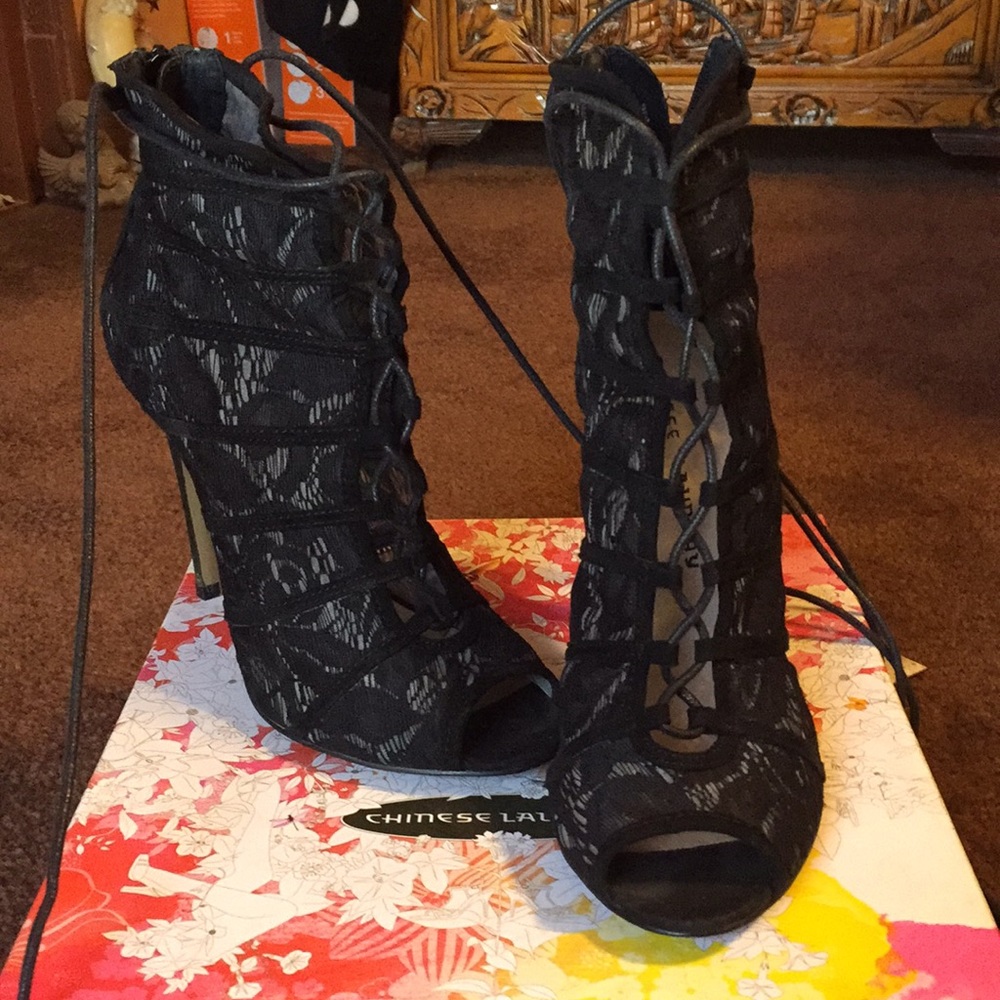 Lace Bootie.
